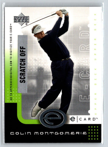 2001 Upper Deck #E-CM Colin Montgomerie e-Card Q63
