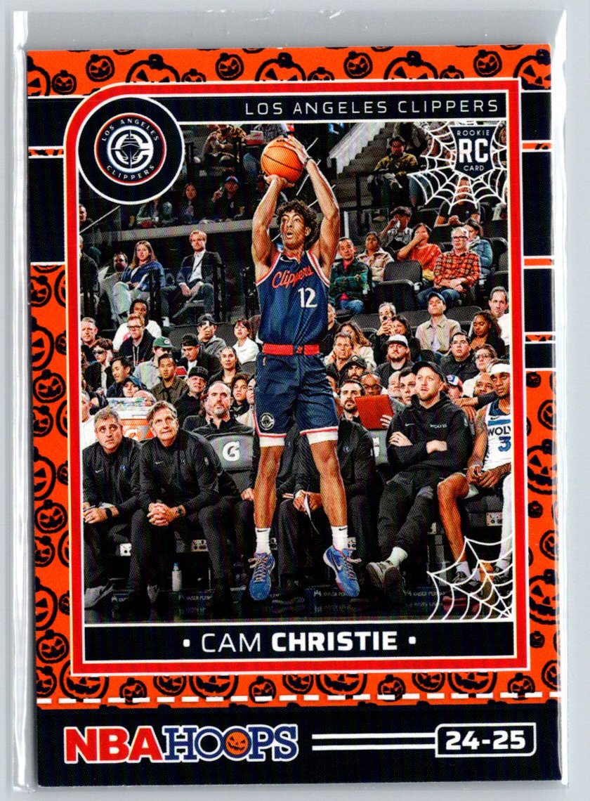 2024-25 Hoops Haunted Hoops #248 Cam Christie Orange Q64