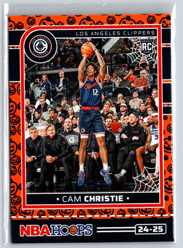 2024-25 Hoops Haunted Hoops #248 Cam Christie Orange Q64