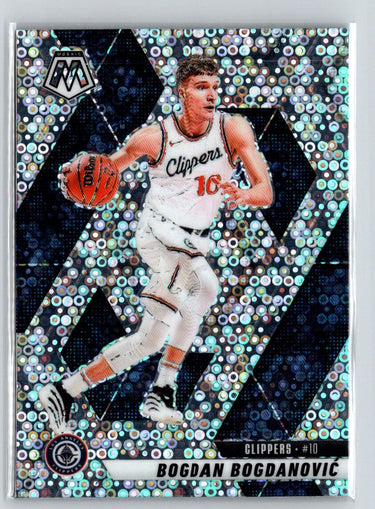 2024-25 Panini Mosaic #138 Bogdan Bogdanovic Fast Break Silver Mosaic Q64