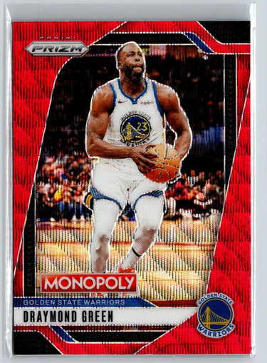 2023-24 Panini Prizm Monopoly #10 draymond green  Red #/99 Q65