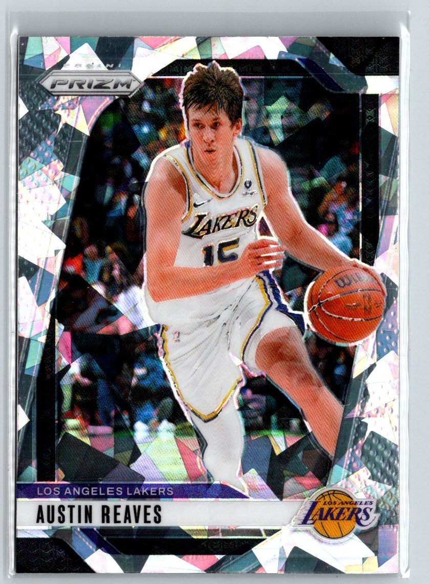 2024-25 Panini Prizm #26 Austin Reaves Prizms Ice Q65