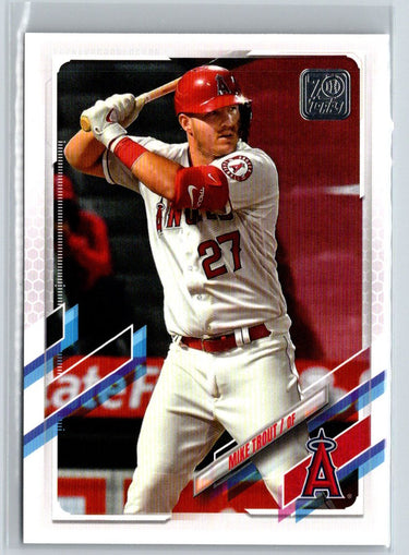 2021 Topps #27a Mike Trout Q65