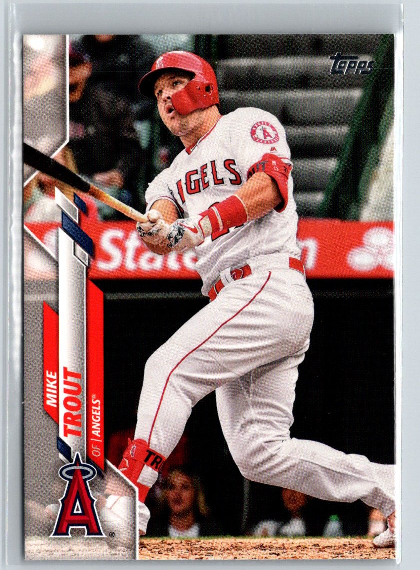 2020 Topps #1 Mike Trout Rainbow Foil Q66