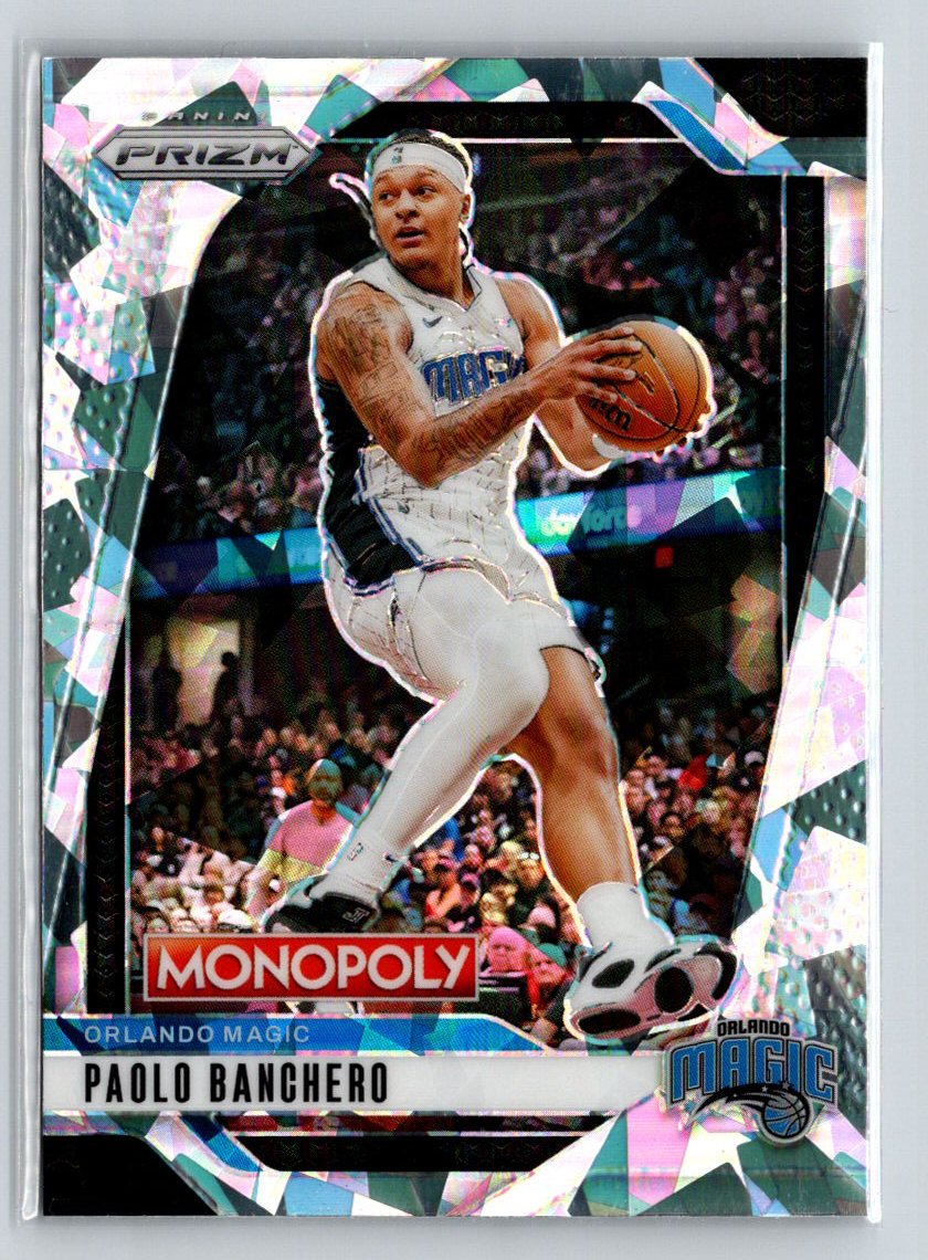 2024-25 Panini Prizm Monopoly #46 Paolo Banchero Ice Prizms Q67