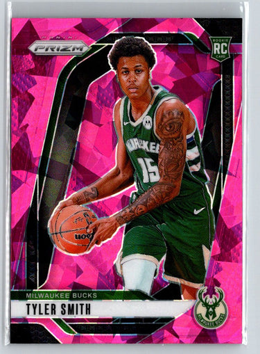 2024-25 Panini Prizm #270 Tyler Smith Prizms Pink Ice Q68