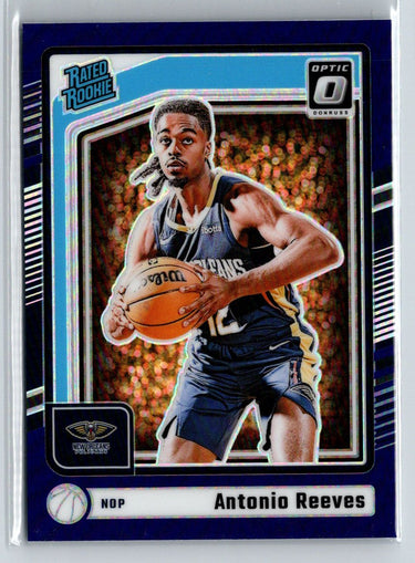 2024-25 Donruss Optic #266 Antonio Reeves Purple Q68