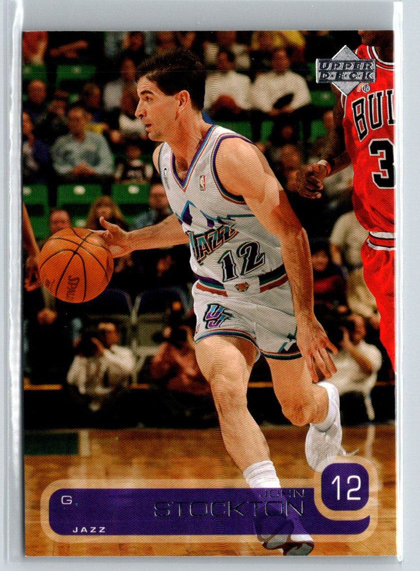 2002-03 Upper Deck #169 John Stockton Q68