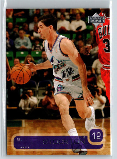 2002-03 Upper Deck #169 John Stockton Q68
