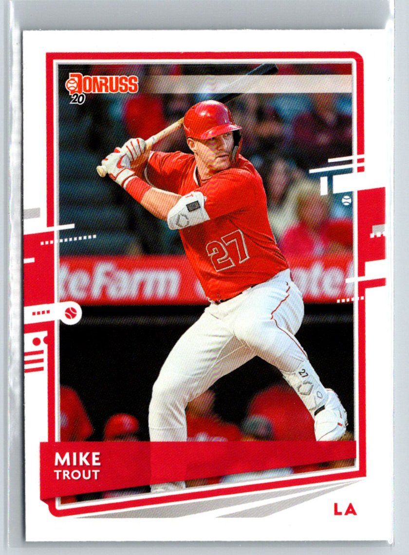 2020 Donruss #129 Mike Trout Q67
