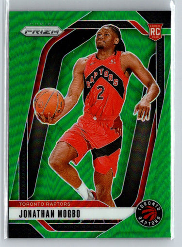 2024-25 Panini Prizm #260 Jonathan Mogbo Prizms Green Q69