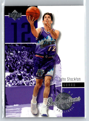 2002-03 Upper Deck Inspirations #86 John Stockton Q69