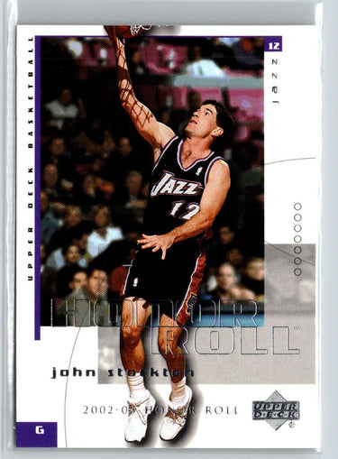2002-03 Upper Deck Honor Roll #84 John Stockton Q70