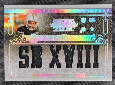 2007 Playoff National Treasures #SB-MA Marcus Allen Super Bowl Material #/48 T26