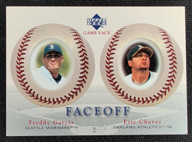 2003 Upper Deck Game Face #185 Freddy Garcia / Eric Chavez FO U02
