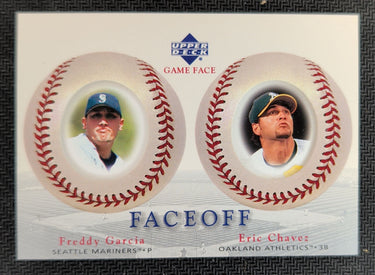 2003 Upper Deck Game Face #185 Freddy Garcia / Eric Chavez FO U07
