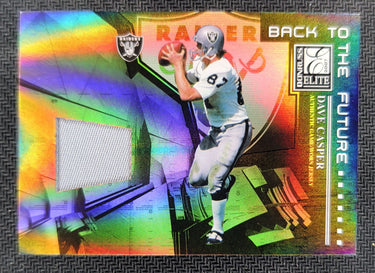 2007 Donruss Elite Dave Casper Tony Gonzalez Dual GU Patch /25 U16
