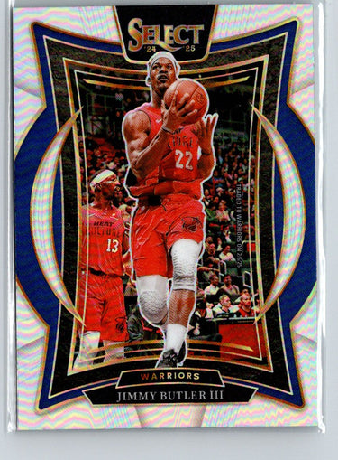 2024-25 Panini Select #34 Jimmy Butler III Silver Prizm V01