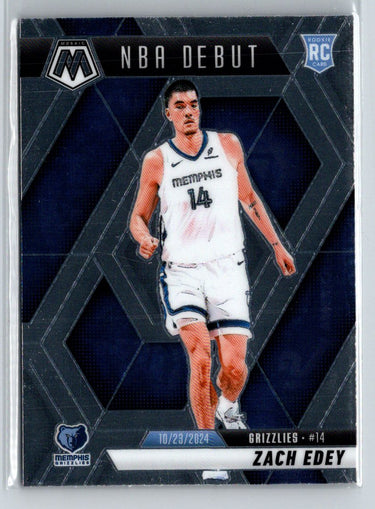 2024-25 Panini Mosaic #251 Zach Edey V01