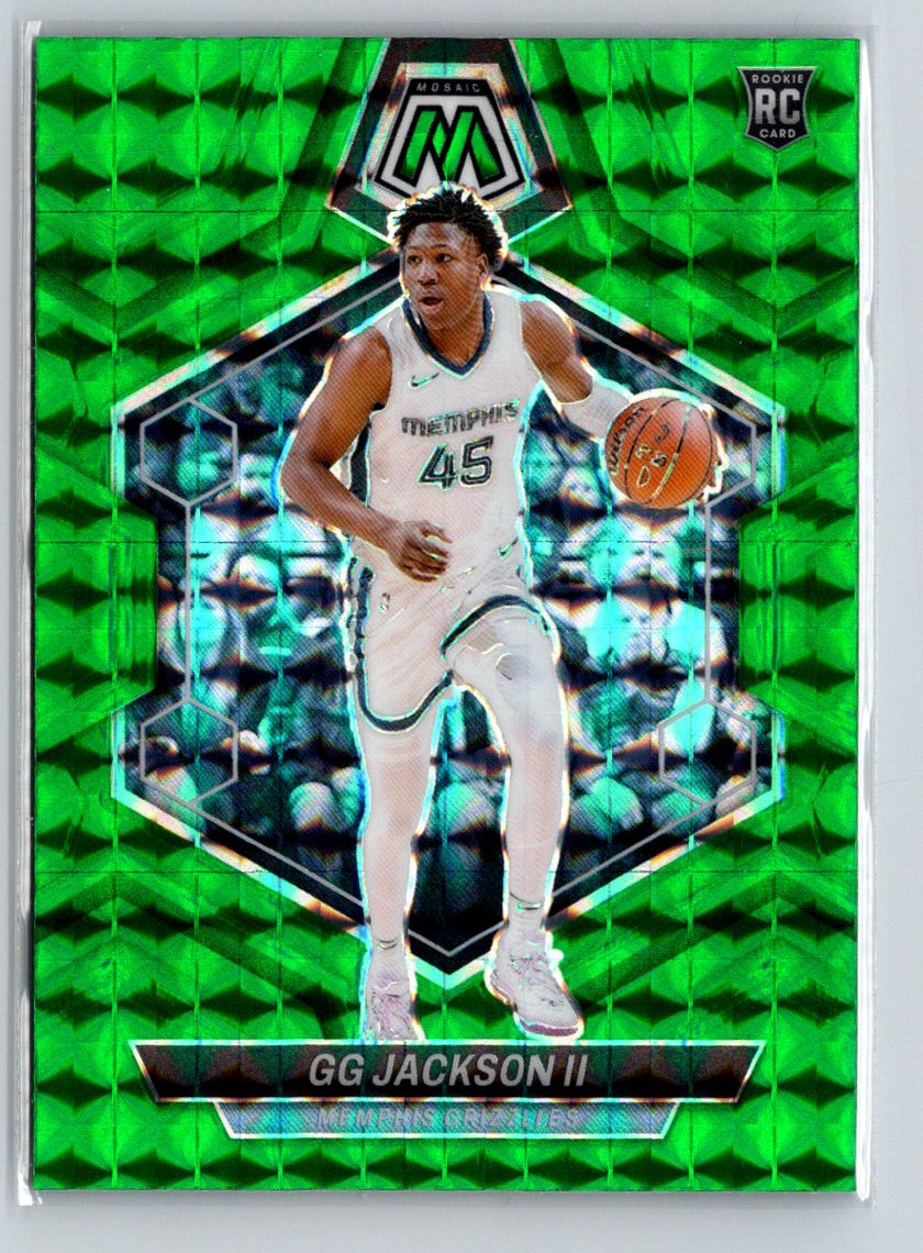 2023-24 Panini Mosaic #228 GG Jackson II Green V01