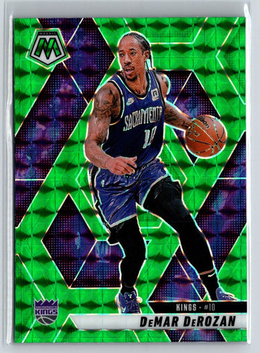 2024-25 Panini Mosaic #111 DeMar DeRozan Green Mosaic V03