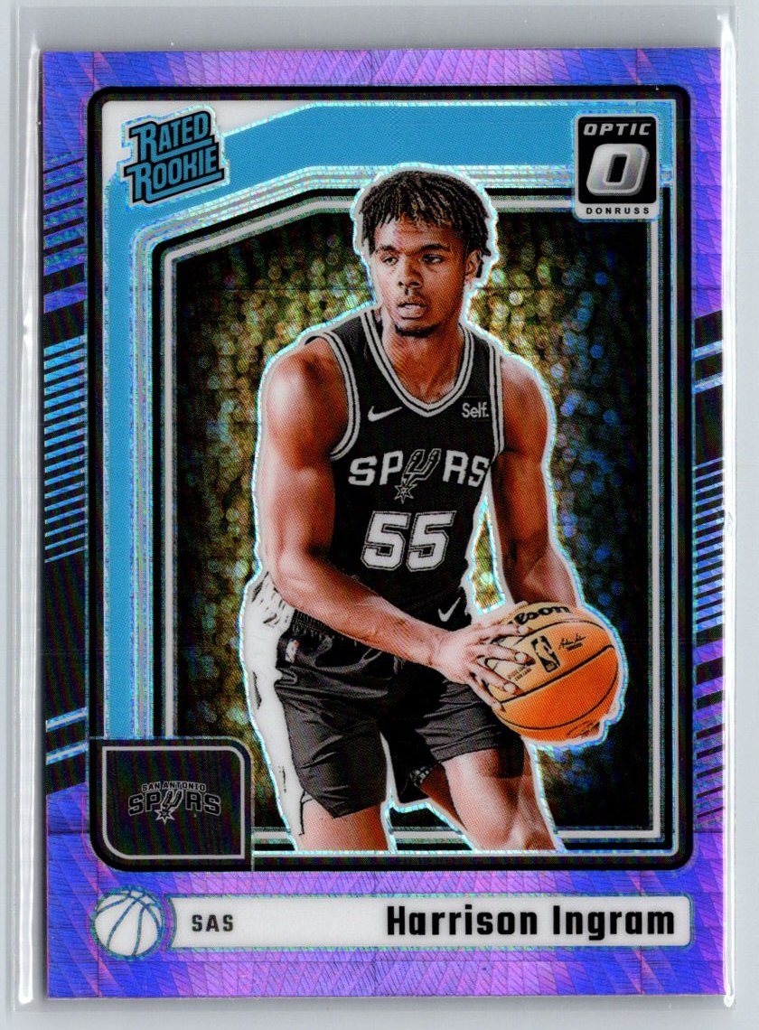 2024-25 Donruss Optic #251 Harrison Ingram Hyper Pink V03