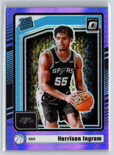 2024-25 Donruss Optic #251 Harrison Ingram Hyper Pink V03