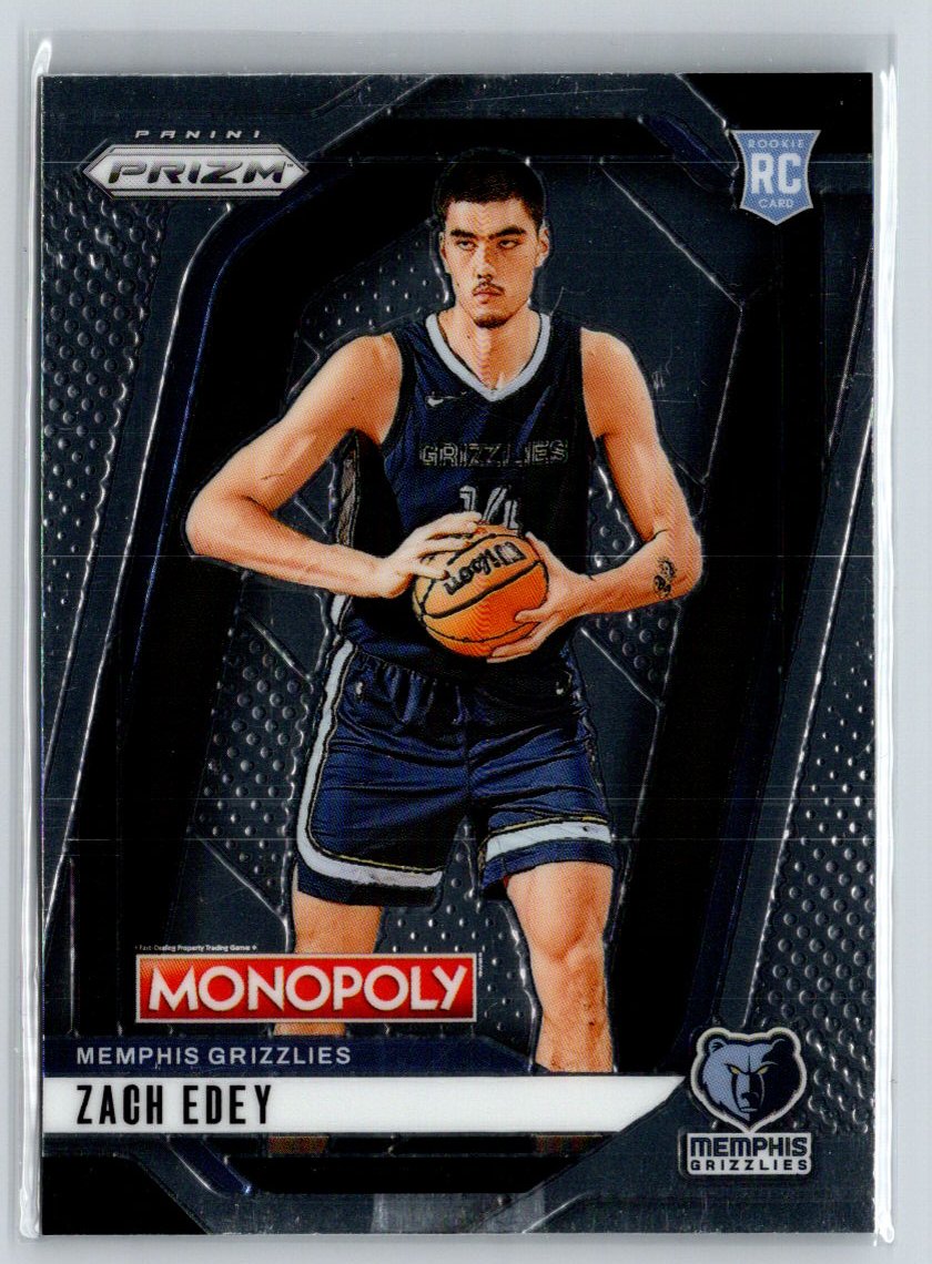 2024-25 Panini Prizm Monopoly #24 Zach Edey V03