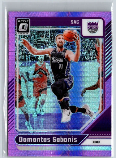 2024-25 Donruss Optic #64 Domantas Sabonis Purple V04