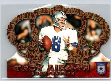 1996 Pacific Crown Royale #CR-100 Troy Aikman V07