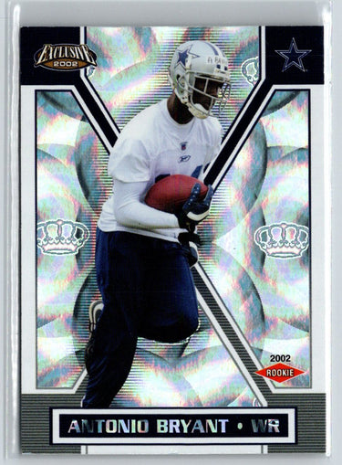 2002 Pacific Exclusive #187 Antonio Bryant Retail Unsigned Rookies V08