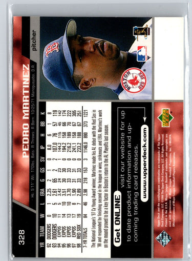 1999 Upper Deck #328 Pedro Martinez V09