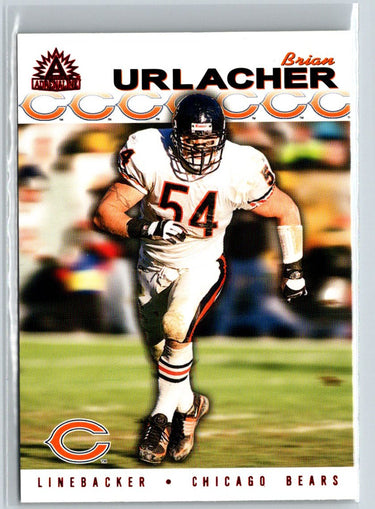 2002 Pacific Adrenaline #54 Brian Urlacher Red V10