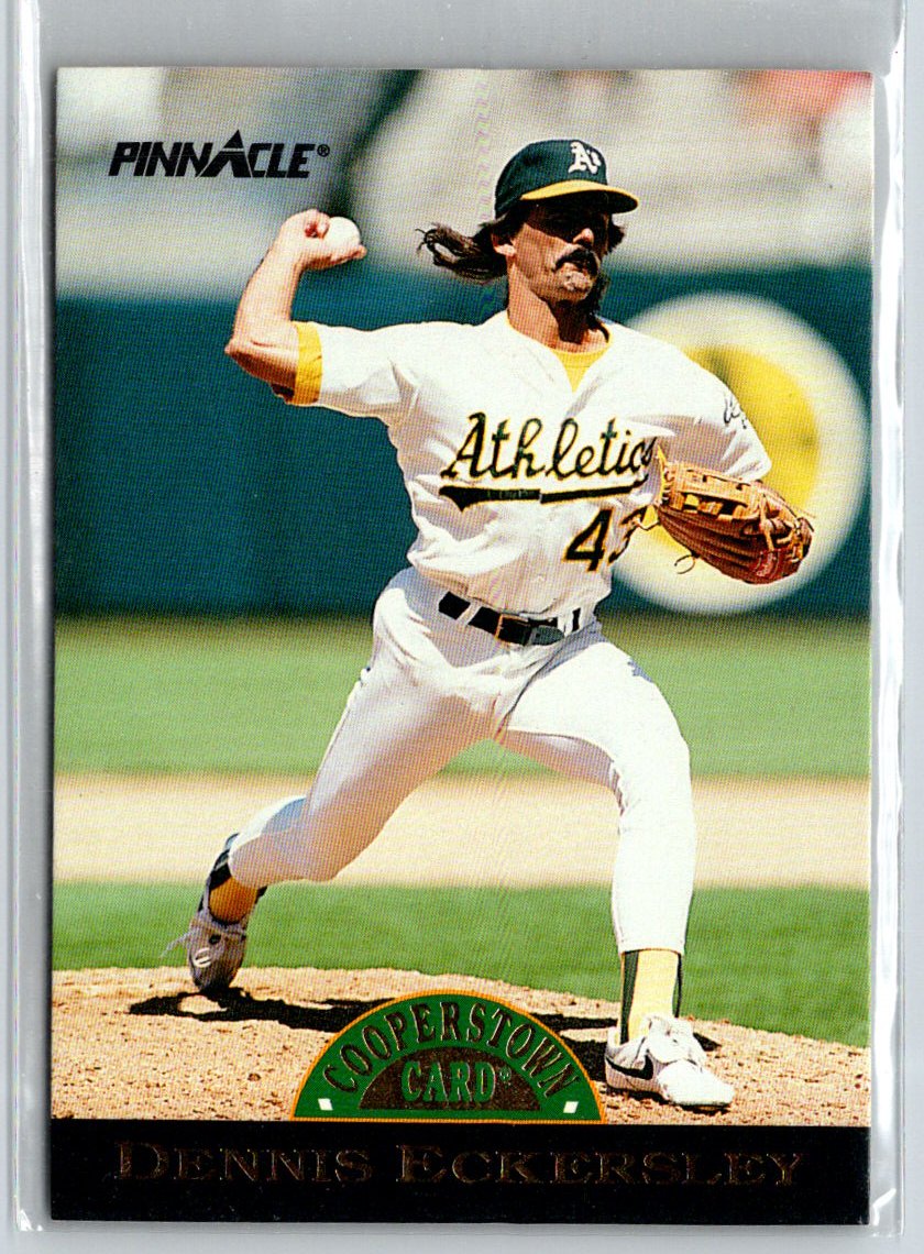 1993 Pinnacle Cooperstown #6 Dennis Eckersley V11