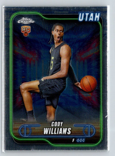 2024-25 Topps Chrome #160 Cody Williams V11