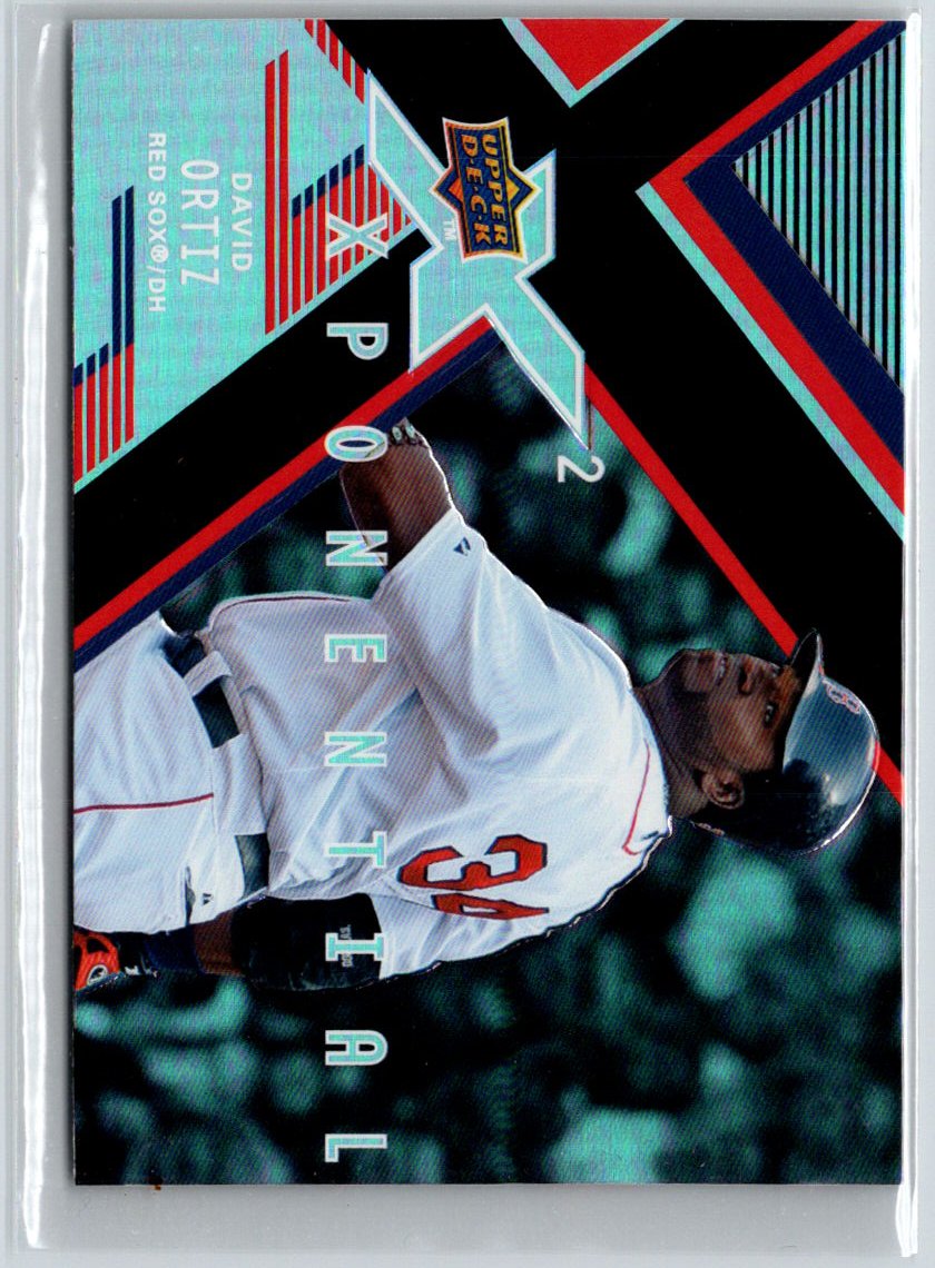 2008 Upper Deck X #X2-DO David Ortiz Xponential 2 V12