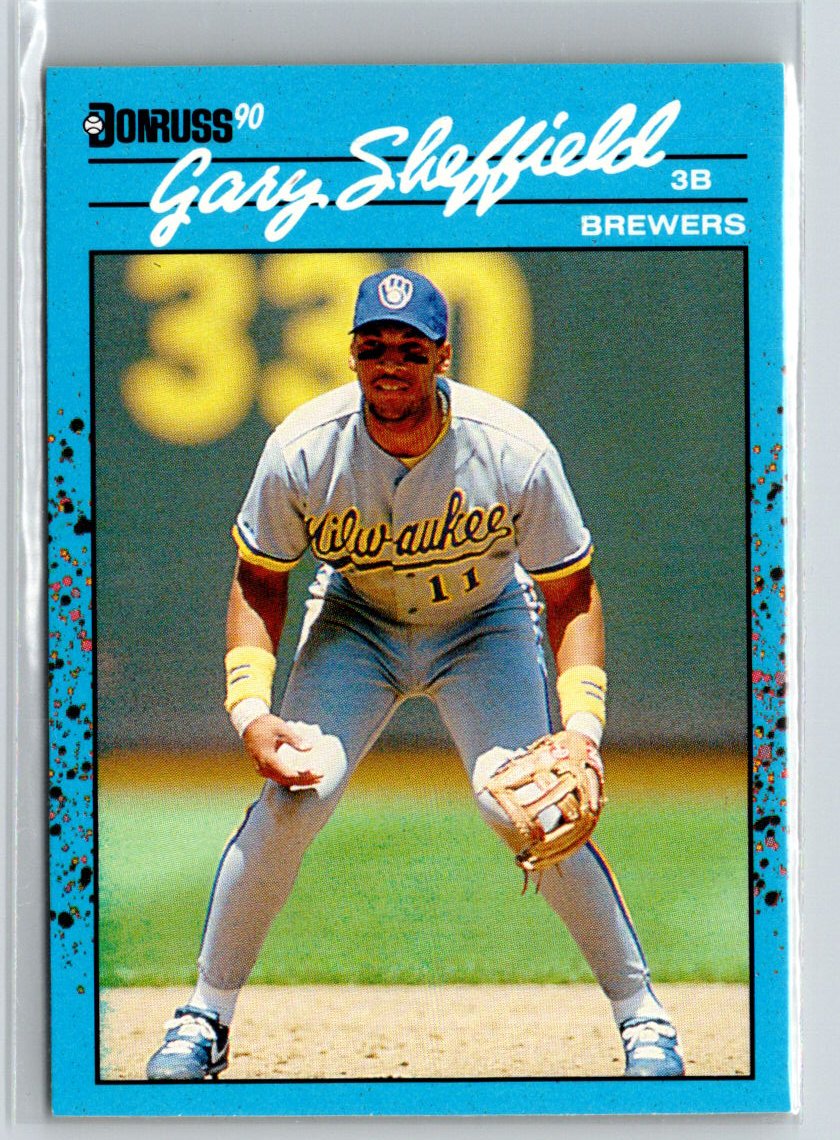 1990 Donruss Best of the AL #121 Gary Sheffield V13