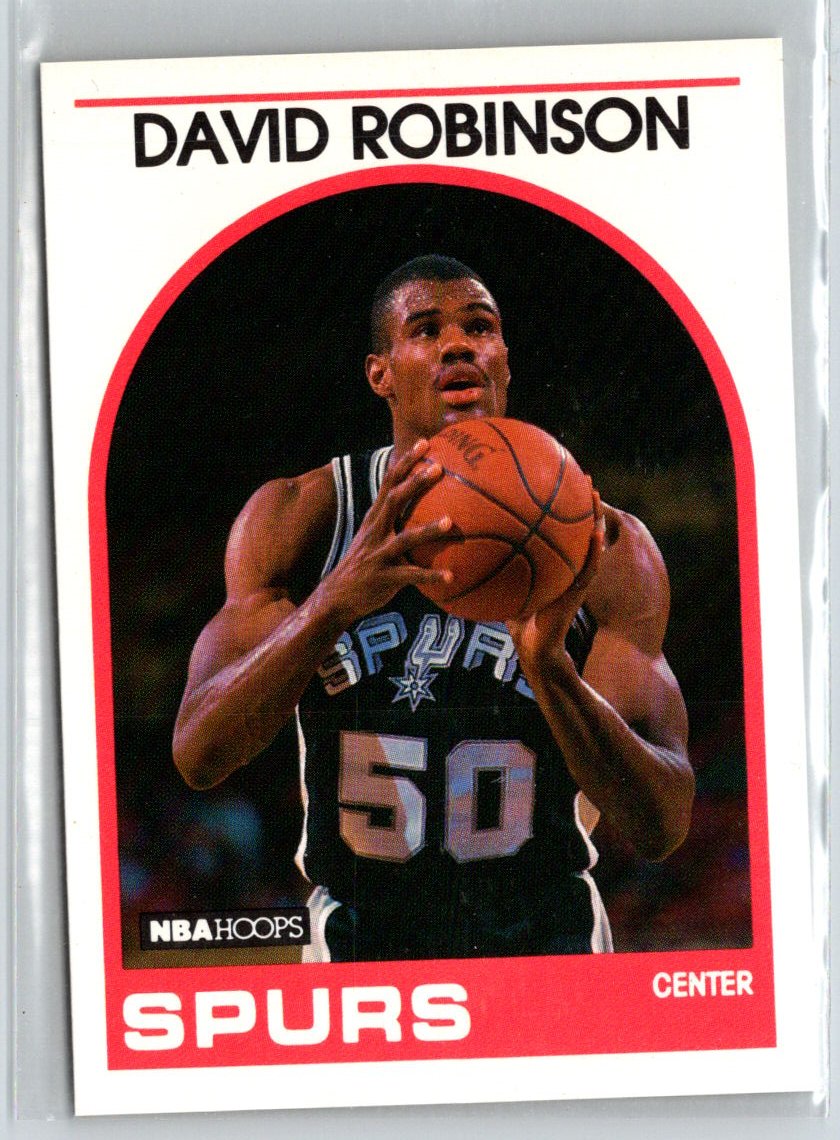 1989-90 Hoops #310 David Robinson V13