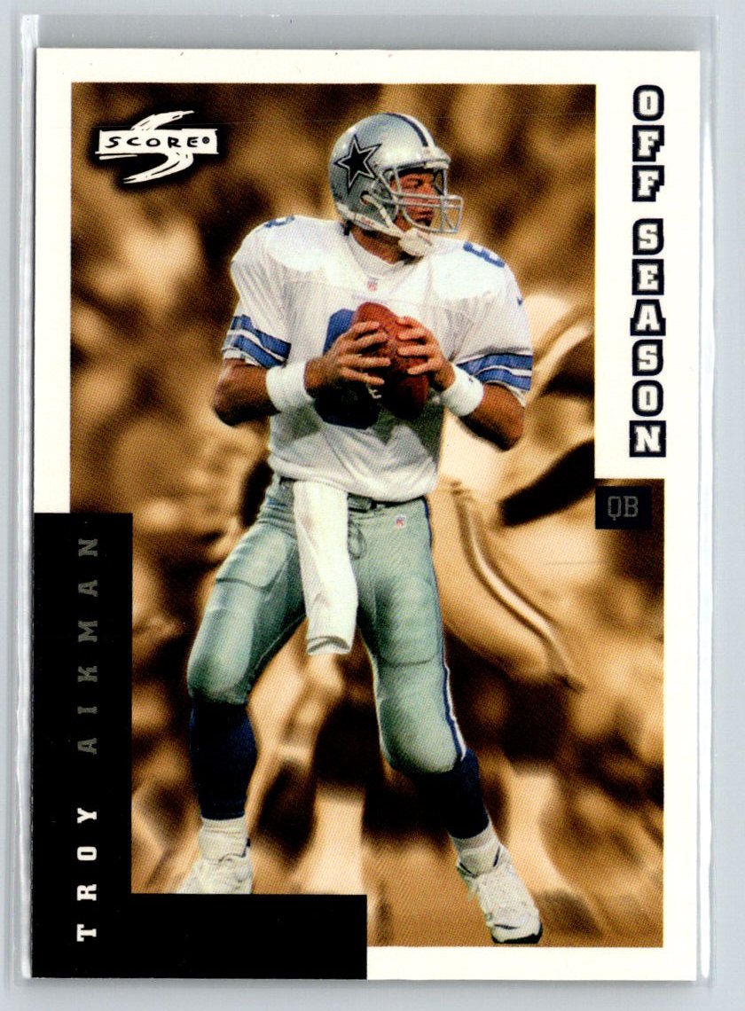 1998 Score #256 Troy Aikman V13