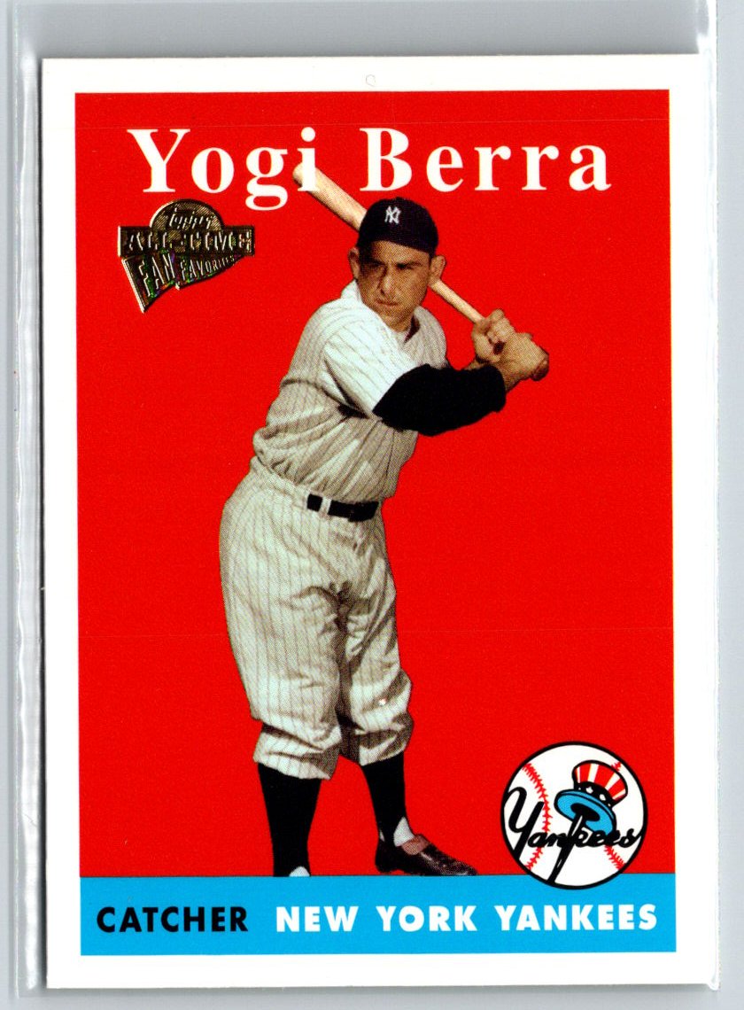 2003 Topps All-Time Fan Favorites #80 Yogi Berra V13