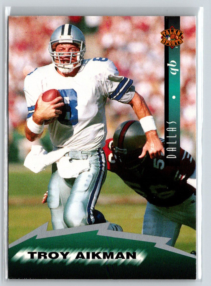 1997 Score Board Talk N' Sports #4 Troy Aikman V14