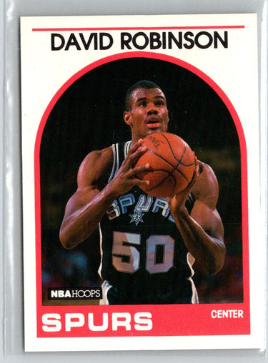 1989-90 Hoops #310 David Robinson V15