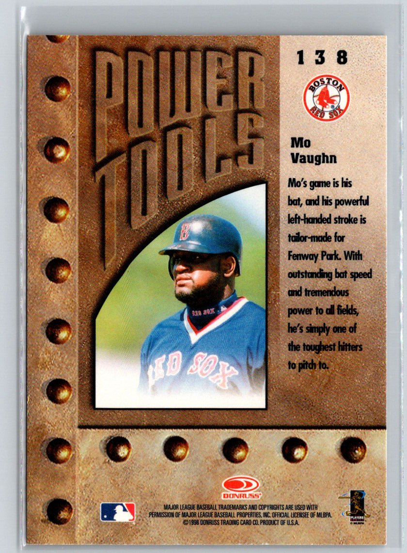 1998 Leaf Rookies & Stars #138 Mo Vaughn V16