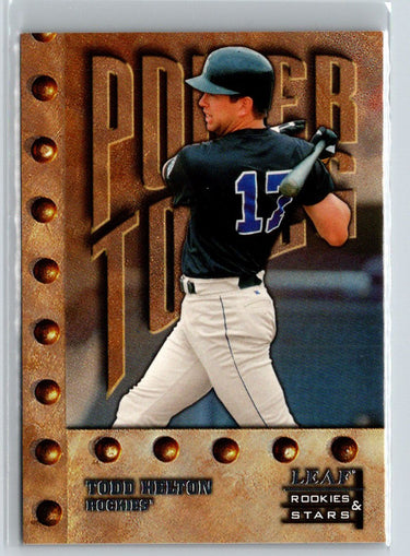 1998 Leaf Rookies & Stars #136 Todd Helton V16