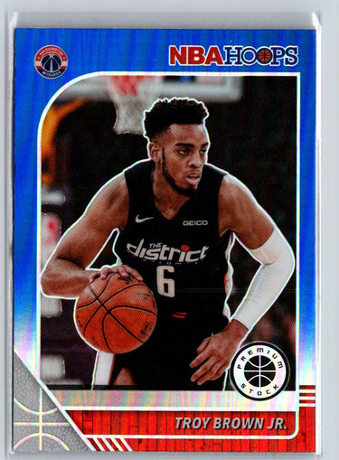 2019-20 Hoops #194 Troy Brown Jr. Blue V17