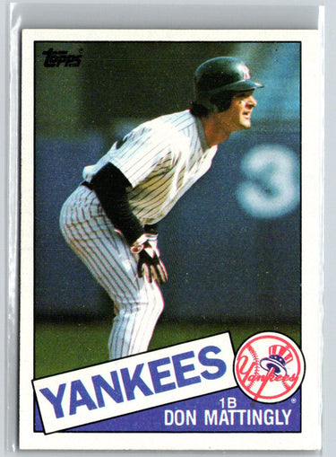 1985 Topps #665 Don Mattingly V17