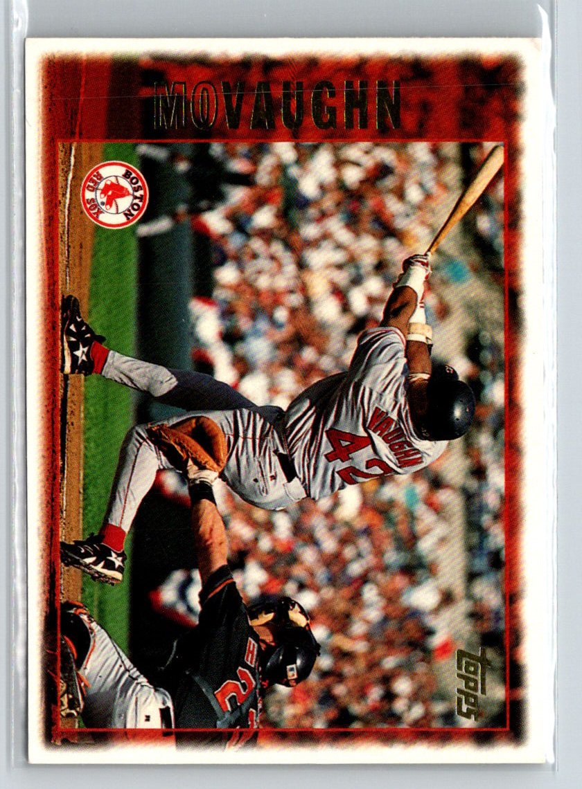 1997 Topps #450 Mo Vaughn V18