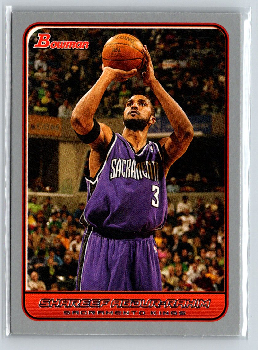 2006-07 Bowman #45 Shareef Abdur-Rahim Silver #/379 V18