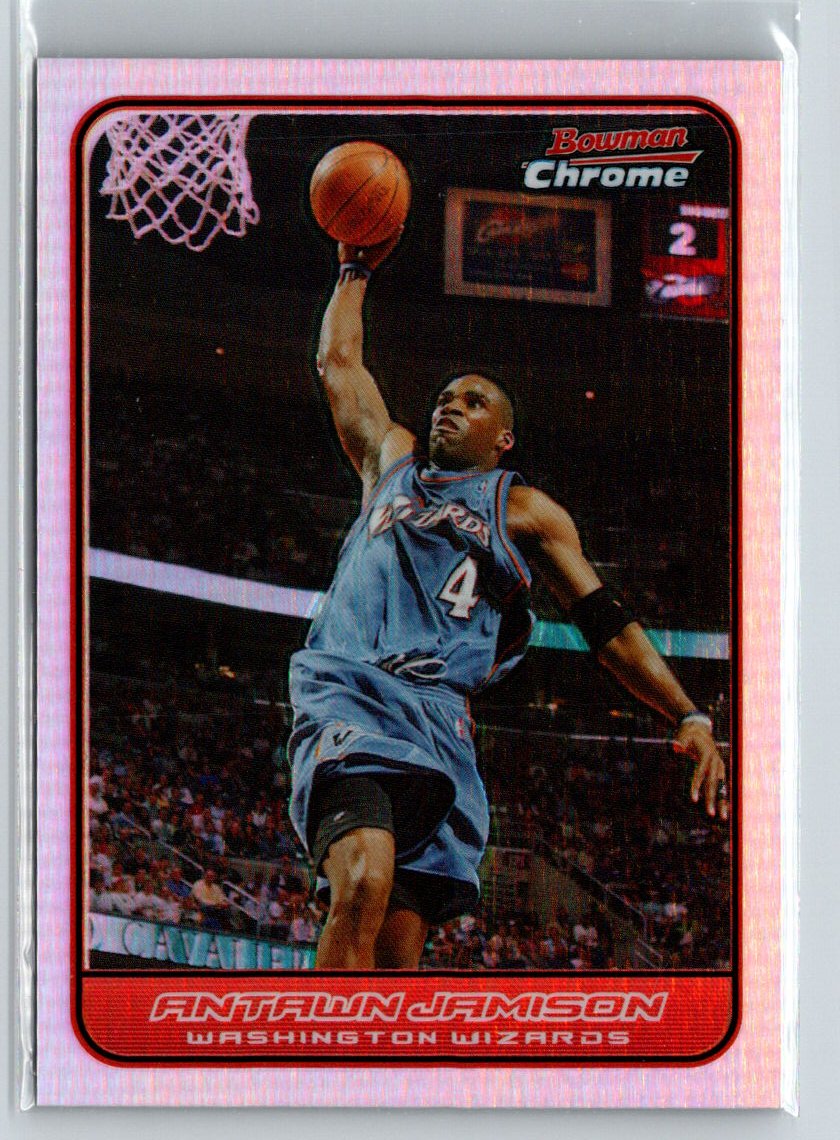 2006-07 Bowman Chrome #89 Antawn Jamison Refractors #/249 V19