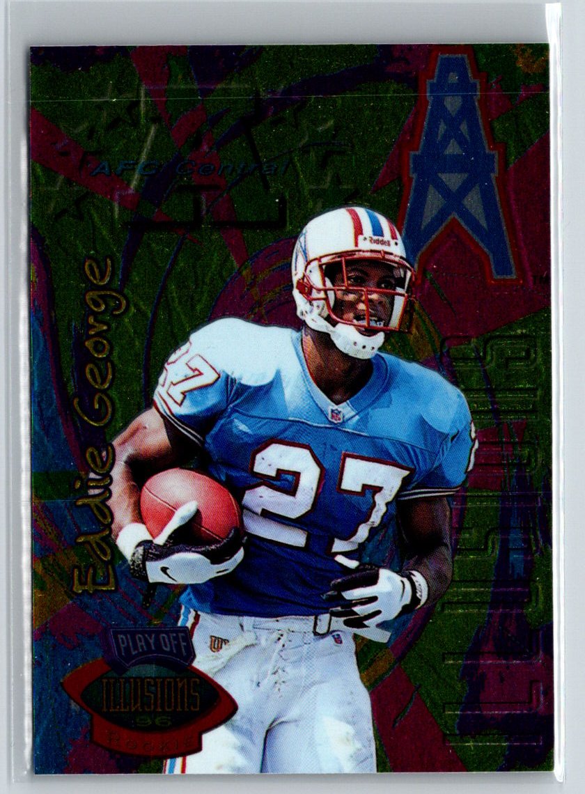 1996 Playoff Illusions #65 Eddie George V19